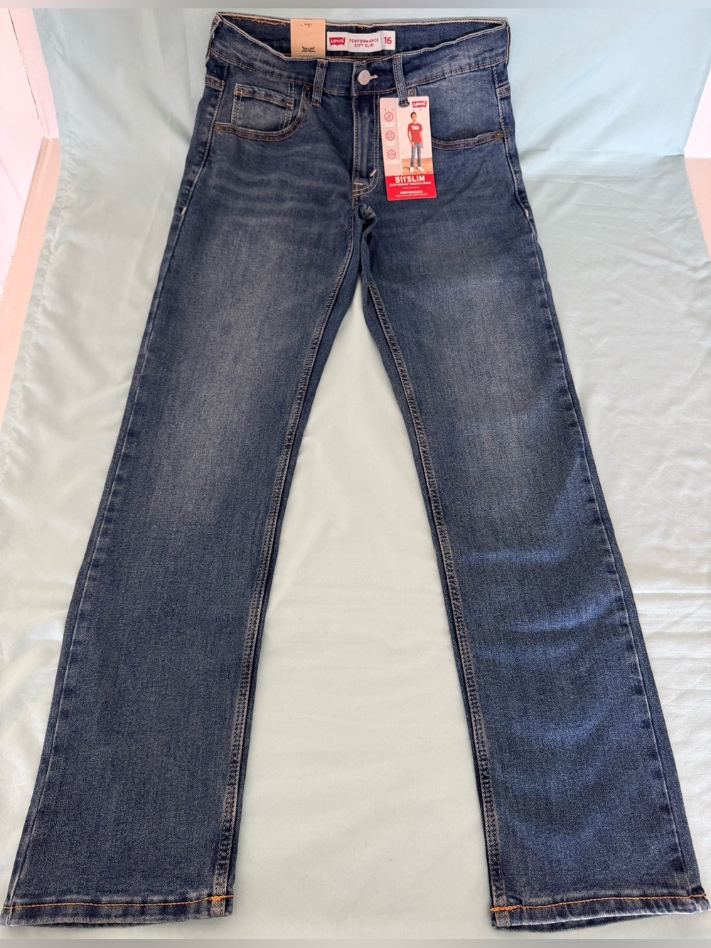 Levi's Boys' 511 Slim Fit Performance Jeans